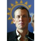Lance Armstrong, durante la conferencia que pronunció ayer
