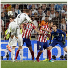 El remate de cabeza de Sergio Ramos privó al Atlético conquistar su primera Champions