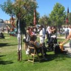 Un momento de las fiestas del Cristo de la localidad de Lorenzana el pasado año.