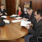 Francisco Álvarez y Juan José Alonso Perandones presidieron la junta local de seguridad
