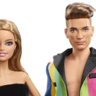 El set de Barbie y Ken diseñados por Moschino.