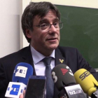 Puigdemont dice que recibiría a Arrimadas en Waterloo para charla cordial.