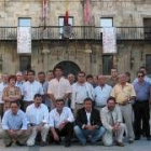Los cargos electos de la UPL posaron en Astorga para el recuerdo