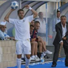 Yosu Uribe dando instrucciones a sus jugadores.