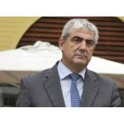 El exdirector general de Presupuesto de la Junta Antonio Lozano, el 19 de septiembre de 2013 en los juzgados de Sevilla.