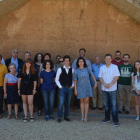 Alumnos y profesores que participan en el curso de verano de la ULE en Gordoncillo. MEDINA