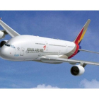 Un avión de Asiana.