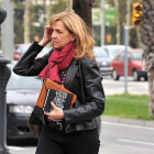 La infanta Cristina acude a trabajar, el pasado día 8.