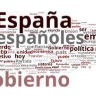 Representación de las palabras más empleadas por Rajoy en su discurso de investidura.