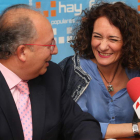 Eduardo Fernández y Gloria Fernández Merayo, en la rueda de prensa celebrada ayer