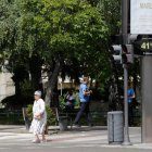 Ola de calor en León. FERNANDO OTERO