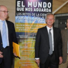 Fernando Martí, Antonio del Valle y Cayetano López, ayer en el debate en el Museo de León.