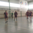 Imagen del partido ante el Zaratán. DL