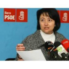 La procuradora socialista Ángela Marqués.