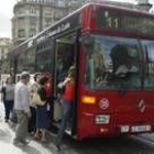 La ciudad de León cuenta con trece líneas de transporte urbano
