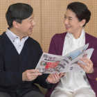 Masako y su marido, el príncipe Naruhito, el pasado 4 de diciembre en su residencia Togu, el palacio de Tokio.