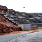 Las gradas exteriores sufren la inestabilidad del terreno. DL