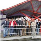 Representantes de las bodegas, el martes en la sede de la D.O.