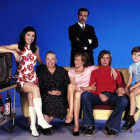 Imagen promocional de los protagonistas de la serie de TVE 'Cuéntame...', en sus primeras temporadas.