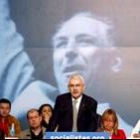 Pasqual Maragall, durante la reunión del Consell Nacional del PSC.