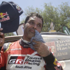 Nasser Al-Attiyah, en el rali Dakar.