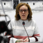 Aurora Baza, en una foto de archivo durante una rueda de prensa. MARCIANO PÉREZ