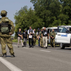 Los prorrusos impiden el paso a los observadores de la Osce.