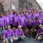 Participantes en la carrera de relevos.