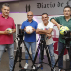 Raúl Castro, Jesús Rodríguez, Ángel Fraguas y Óscar Díez abren hoy el VARDiario de León. RAMIRO