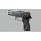 Esta es la pistola más vetusta de la policía  municipal. La ‘decana’ no posee seguro de caída de arma. DL