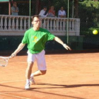 Jesús Espinel, en un partido de la presente edición del torneo.