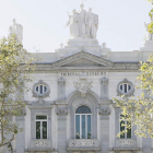 Vista exterior de la sede del Tribunal Supremo en Madrid, en una imagen de archivo.