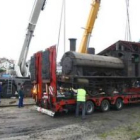La MSP se llevó ayer tres locomotoras de su propiedad estacionadas en el Museo del Ferrocarril de Po