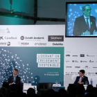 Torra durante su intervención.