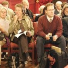 Participantes en la Conferencia sobre Envejecimiento de la UNECE, ayer en el Hostal de San Marcos