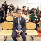 El torero Ortega Cano, en la sala de los juzgados de Sevilla.