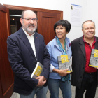 Balboa, Mar Palacio, del IEB, y José Ignacio González.