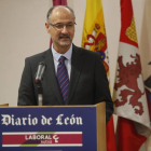 Luis Fuentes, presidente de las Cortes de Castilla y León. RAMIRO