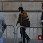 El pederasta confeso Joaquín Benítez llega a la Audiencia de Barcelona en el último día del juicio.