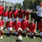 Equipo del Veguellina que disputa la competición benjamín. MARCIANO
