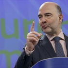 El eurocomisario de Economía y Asuntos Financieros, Pierre Moscovici.