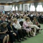 El aula magna San Isidoro de El Albéitar acogió la imposición de bandas de los alumnos