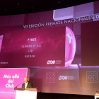 Imagen de la entrega de premios de la Asociación de Marketing.