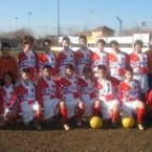 Formación del equipo del Puente Castro B que milita en la 1.ª División Provincial Infantil
