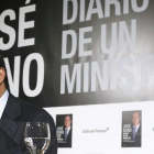 El exministro José Bono, en la presentación de la segunda parte de sus memorias.