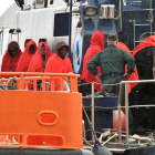 El segundo rescate lo ha realizado la embarcación de Salvamento Salvamar Hamal a unas 27 millas del cabo Sacratif.