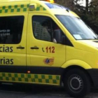 Una ambulancia del Sacyl