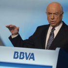 El presidente del BBVA, Francisco González.
