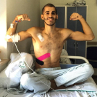 Pablo Ráez después de 62 días de ingreso.