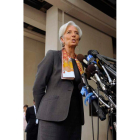 La presidenta del FMI, Christine Lagarde.